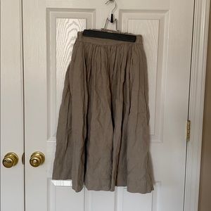 Linen skirt